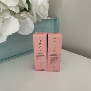 🆕Monat global Shimmering Pink Liquid Eyeshadow set of 2